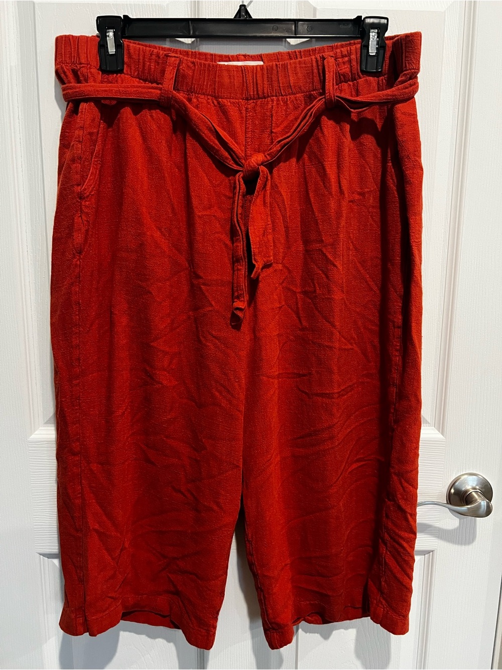 Skye's the Limit Red Drawstring Joggers